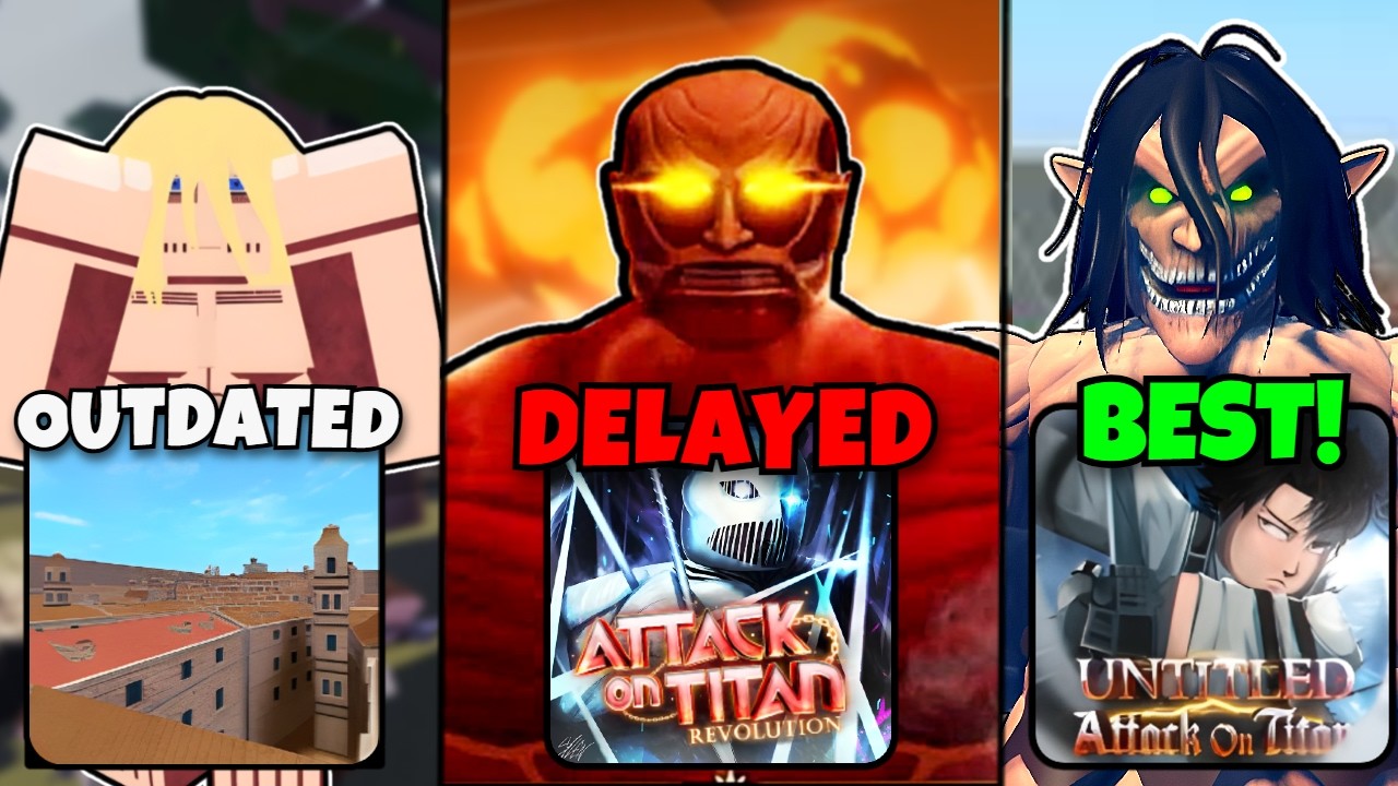 Roblox Attack on Titan Games в двух словах!