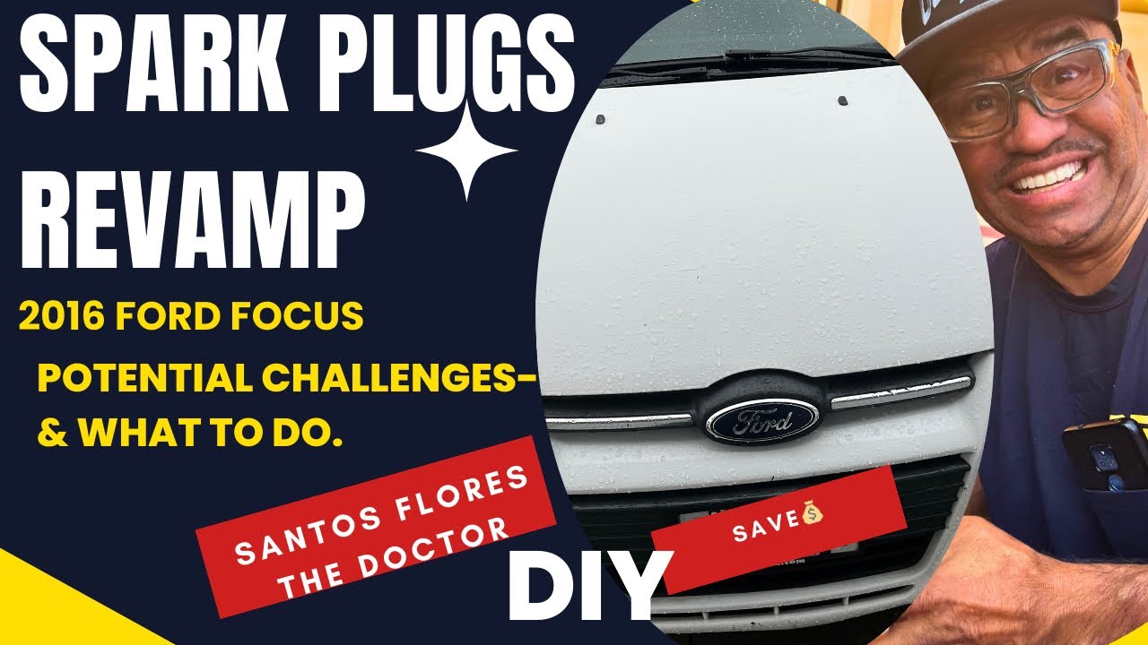 How to change Spark Plugs 2016 Ford Focus?Overcome Challenges! #fordfocus, #diycarrepair, #ford