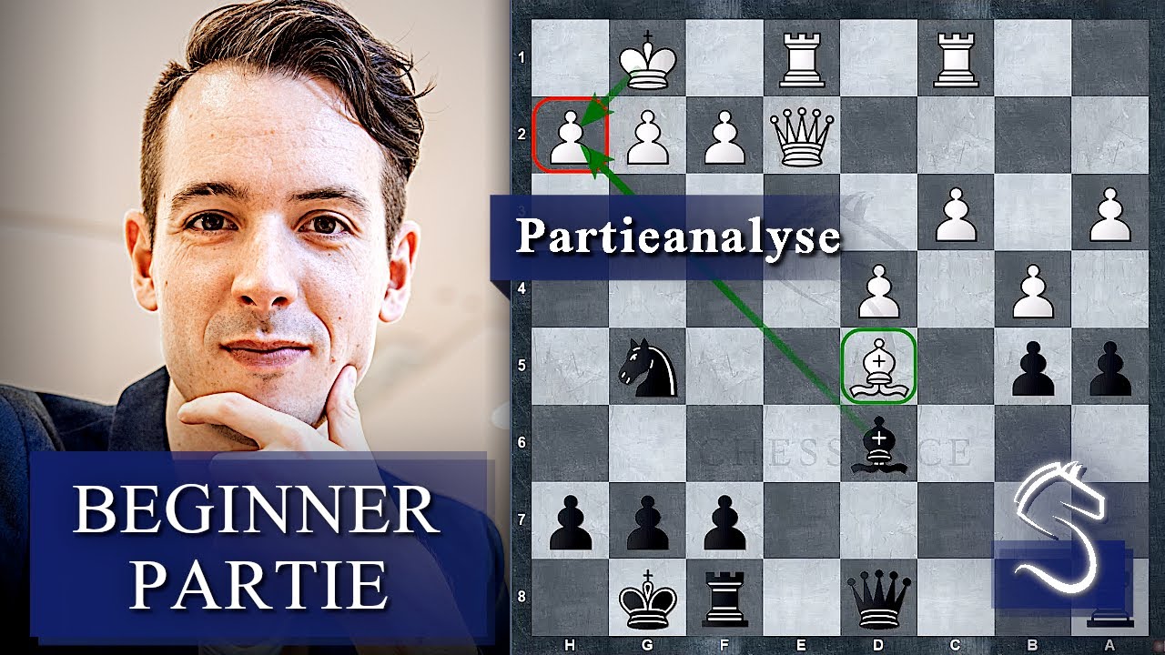 Gro&szlig;meister analysiert Anf&auml;nger-Partie || Chessence Premium