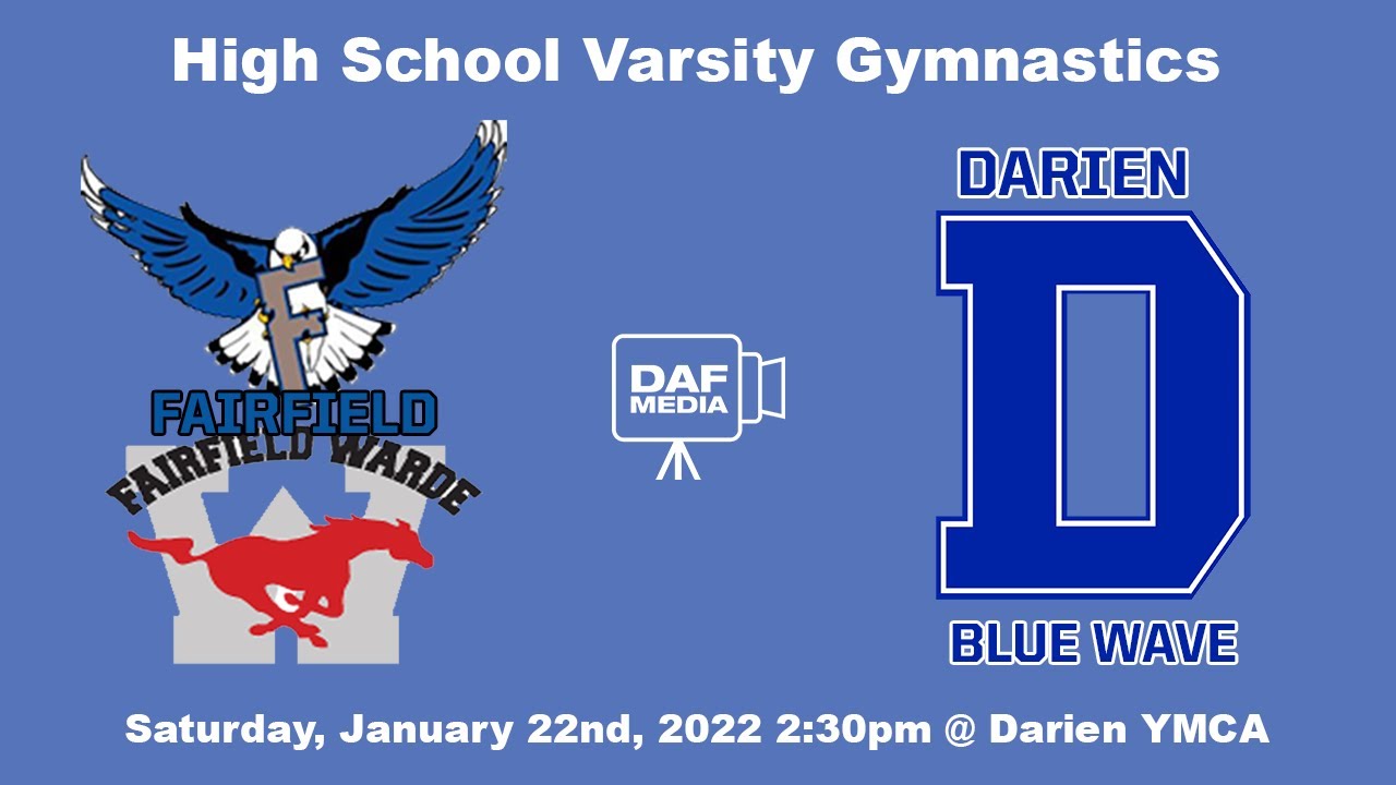 Darien Varsity Gymnastics vs. Fairfield Ludlowe and Fairfield Warde