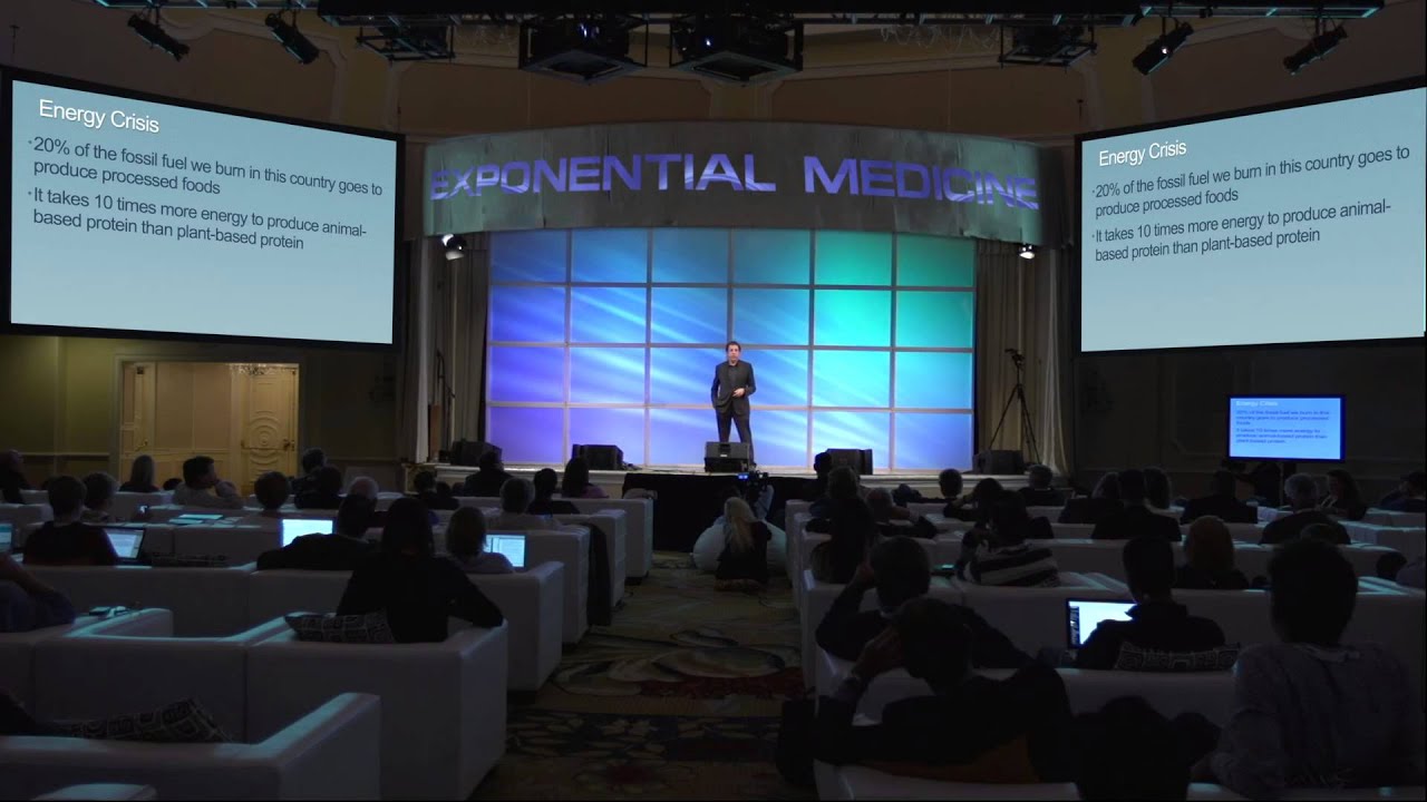 Dean Ornish, MD, at Singularity University's Exponential Medicine Conference, Nov. 2013