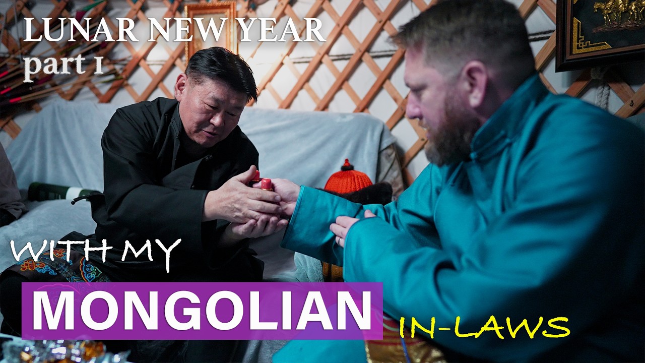 Mongolian Lunar New Year with our In-laws - part 1