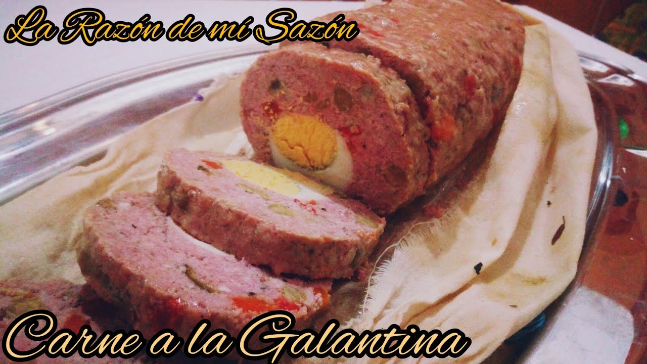 COMO HACER ROLLO DE CARNE, CENA NAVIDEÑA #1 2021-2022 #ROLLODECARNE (meat roll)