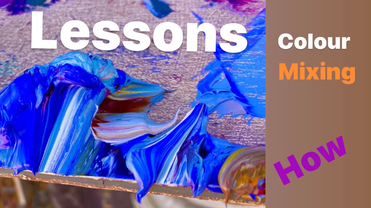 COLOUR MIXING LESSON / Studio Oil Painting - Plein Air / Easy How to Mix Colour, Tonal Value, Chroma