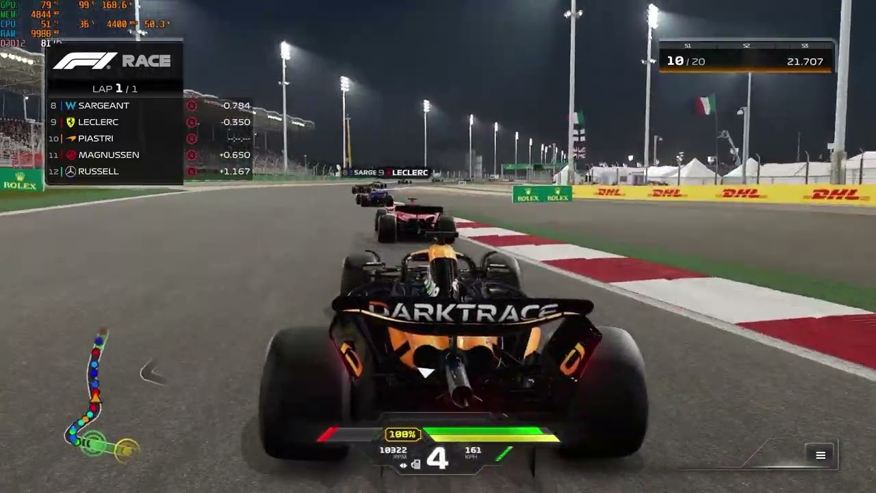 F1 2024 I GTX 1070 I i7-4790k I 1080p