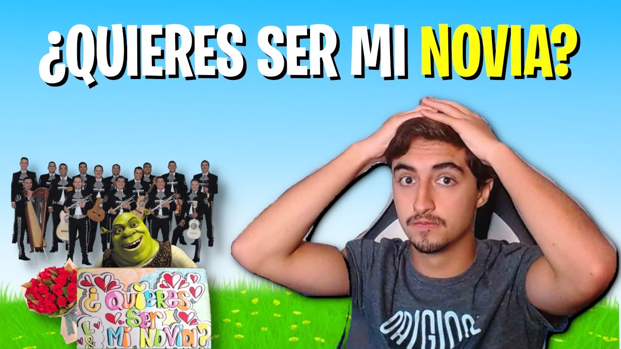 Así le pedi a mi CRUSH que fuera mi NOVIA...