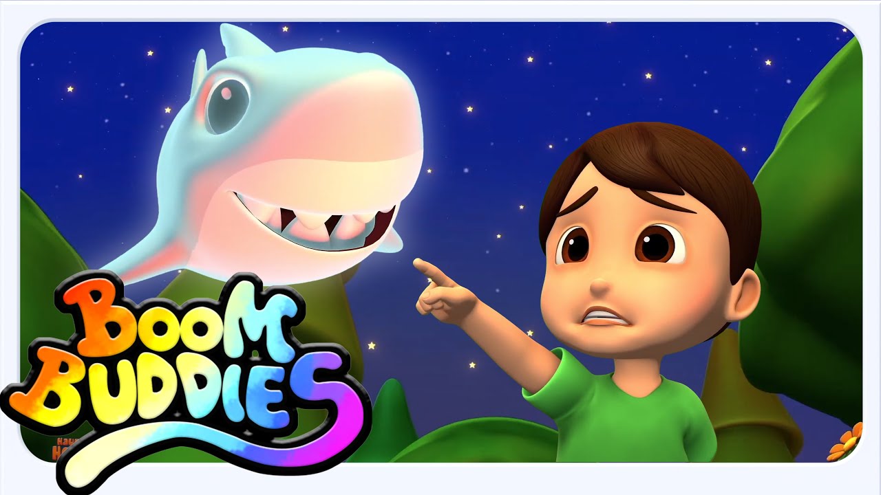 Squalo Volante di Halloween | Piu Rime Italiane per Bambini - Boom Buddies