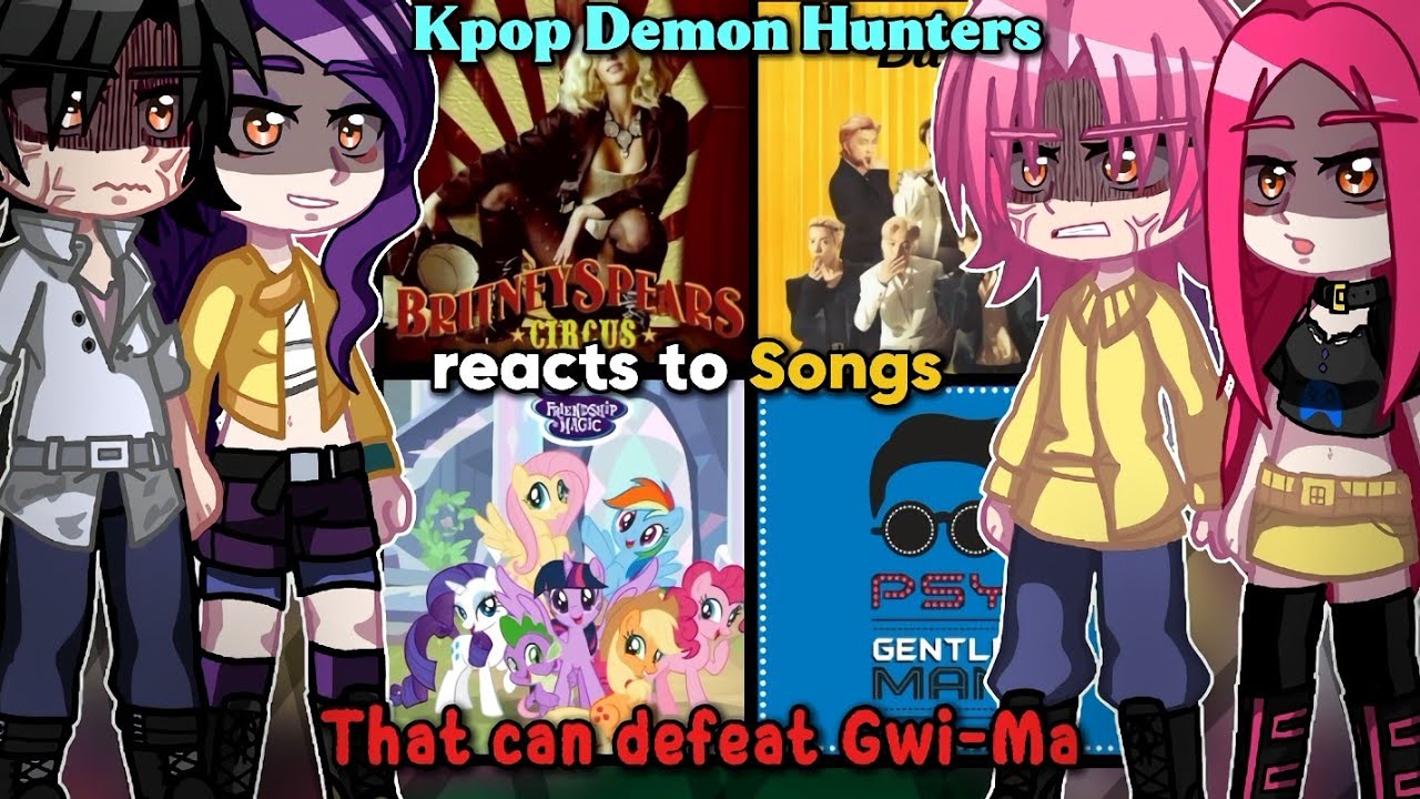 Kpop Demon Hunters reacts to Songs that can defeat Gwi-Ma || Angsty? || 