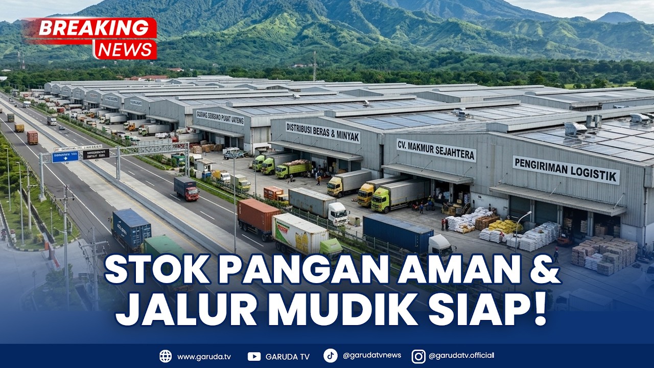 BREAKING NEWS: Pemerintah Pastikan Stok Pangan Aman & Infrastruktur Siap Jelang Nyepi & Idulfitri