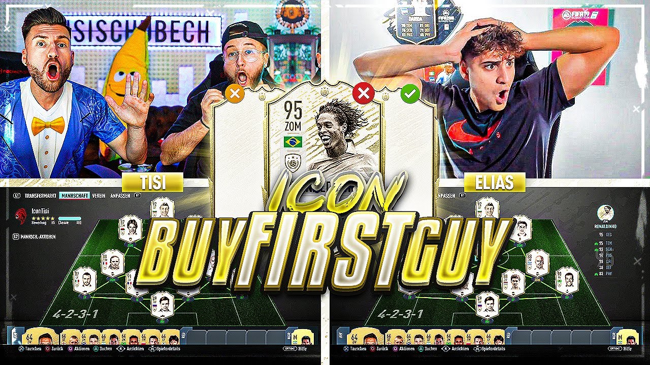 FIFA 20: FULL ICON HARDCORE Buy First Guy VS eSportler ELIAS (Eierkopf) ☠️😱