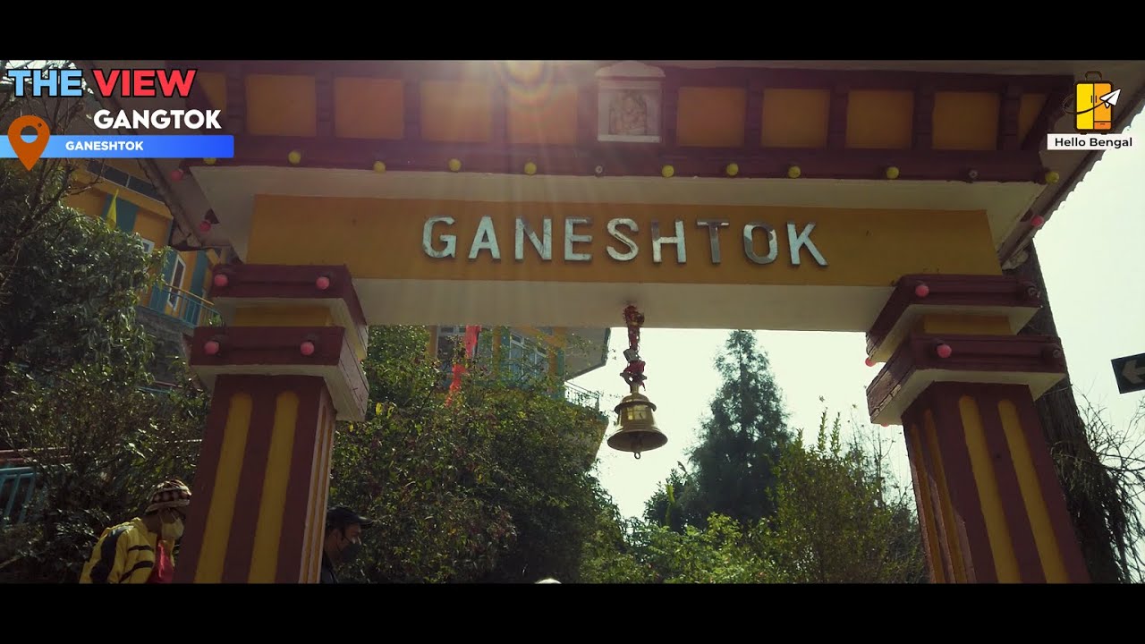 The view | Ganeshtok | Gangtok 4k