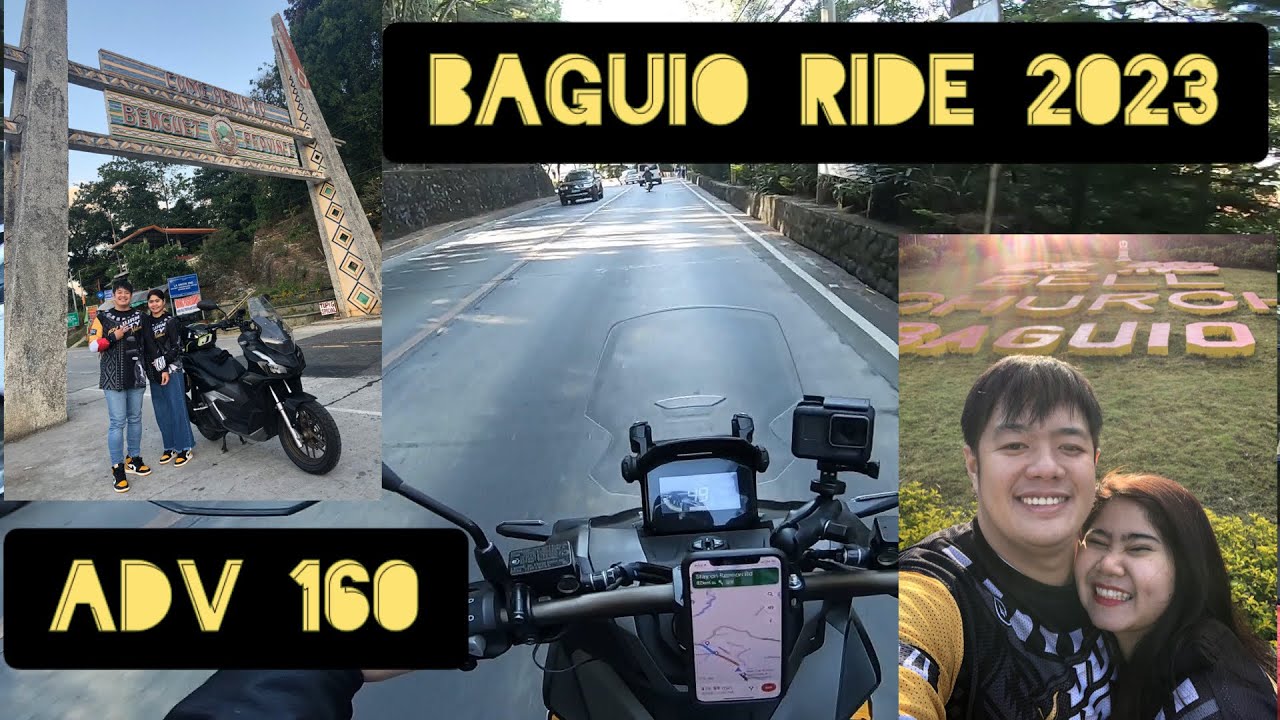ADV 160 | Baguio Ride 2023 | First Couple Ride | Angeles city to Baguio