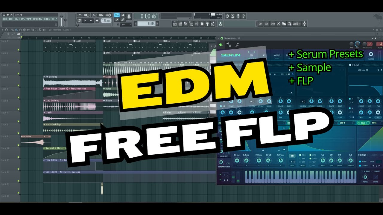 Fl Studio | How to make EDM | FREE FLP 2020