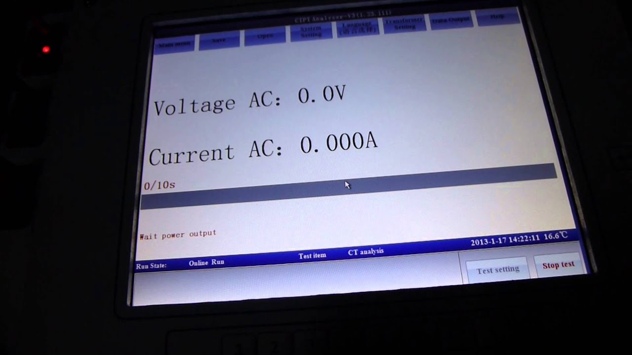 nameplate guess by CT PT analyzer HYVA-404