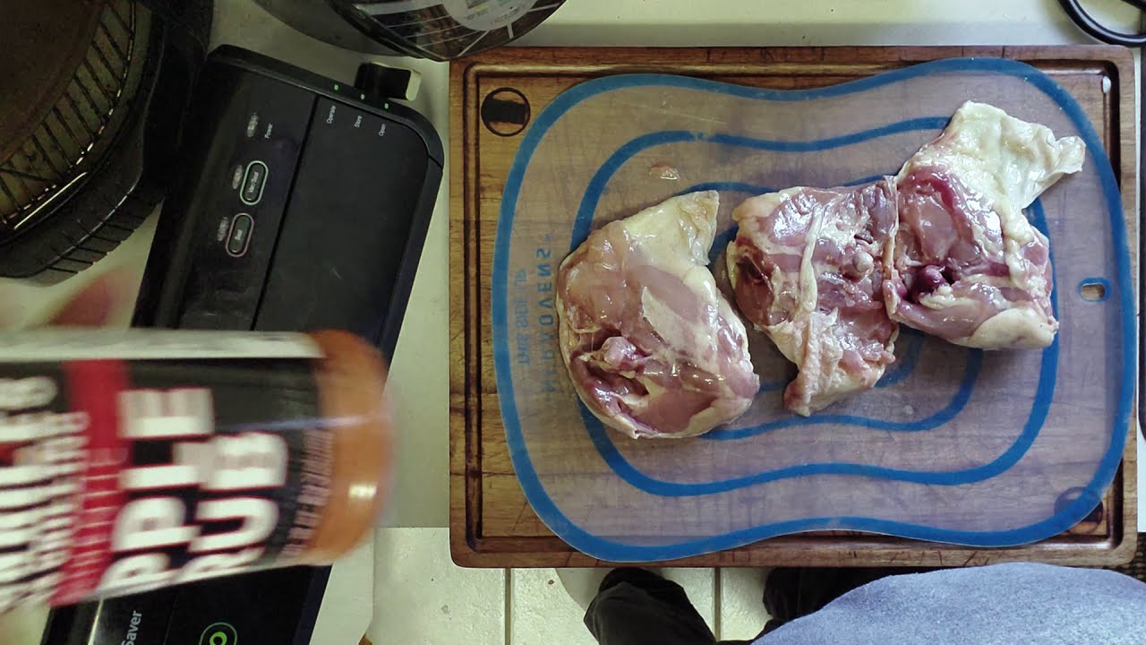 Куриные бедра, приготовленные в вакууме #theWRIGHTway #SOUSVIDE