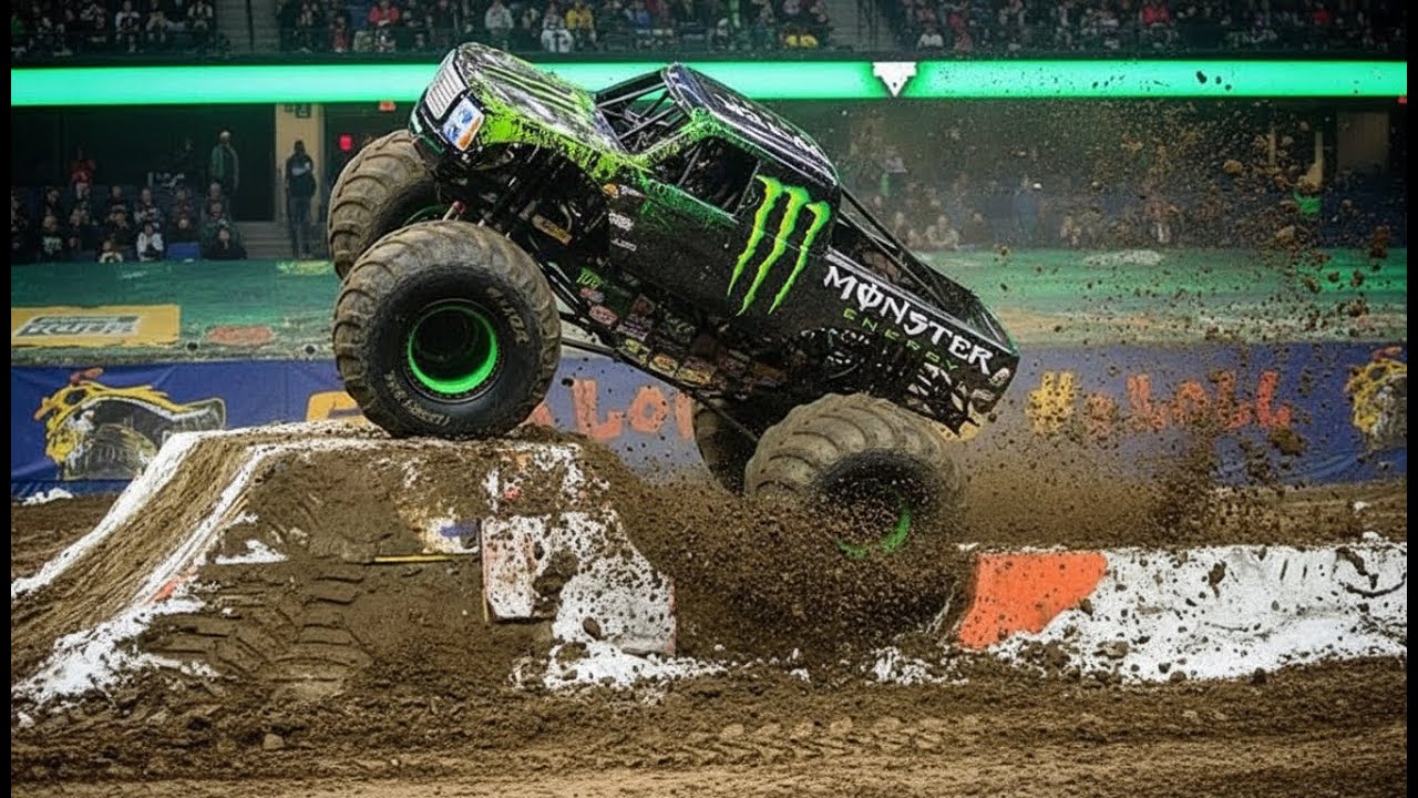 Monster Energy Monster Truck - Raw Power & Extreme Stunts | Monster Jam Legends | 1500HP Beast