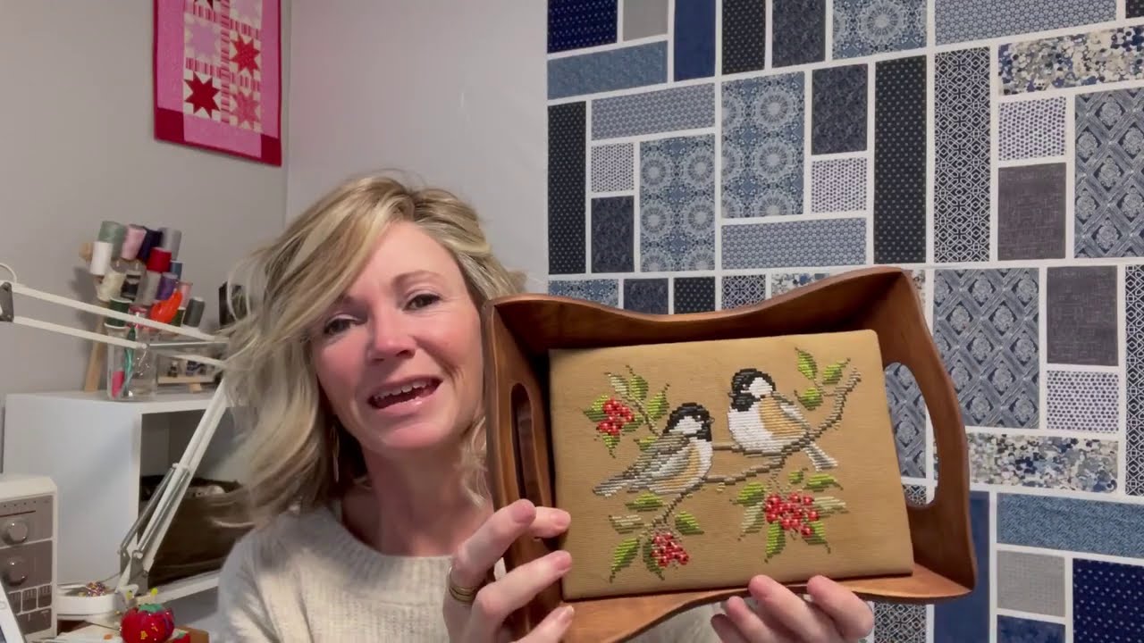 Flosstube #37 - FINALLY back with lots of finishes, updates and Christmas home tour