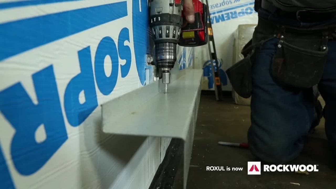 How to Install ROCKWOOL CAVITYROCK® with TClip