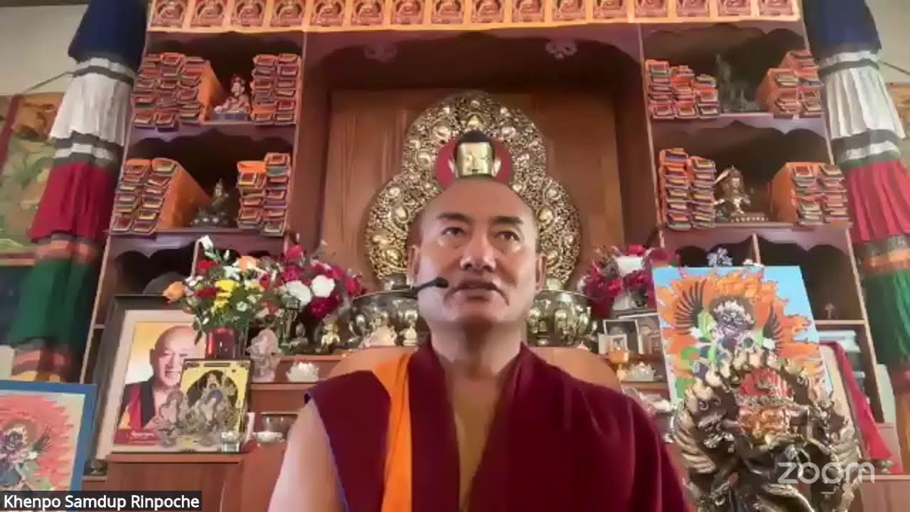 Vajra Speech teachings with Khenpo Samdup Rinpoche Sun, Dec 14, 2025 (Part 3)