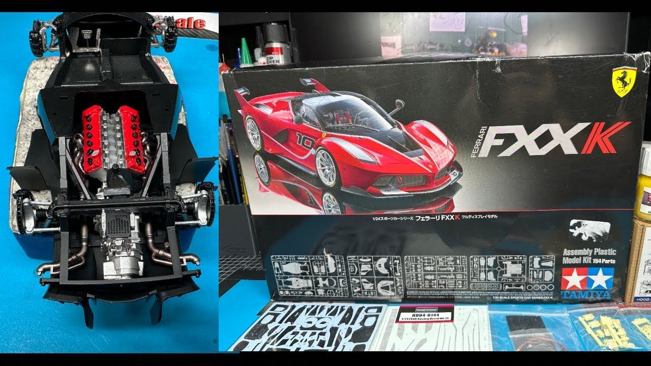 Part 2 - Tamiya 1/24 Ferrari FXXK