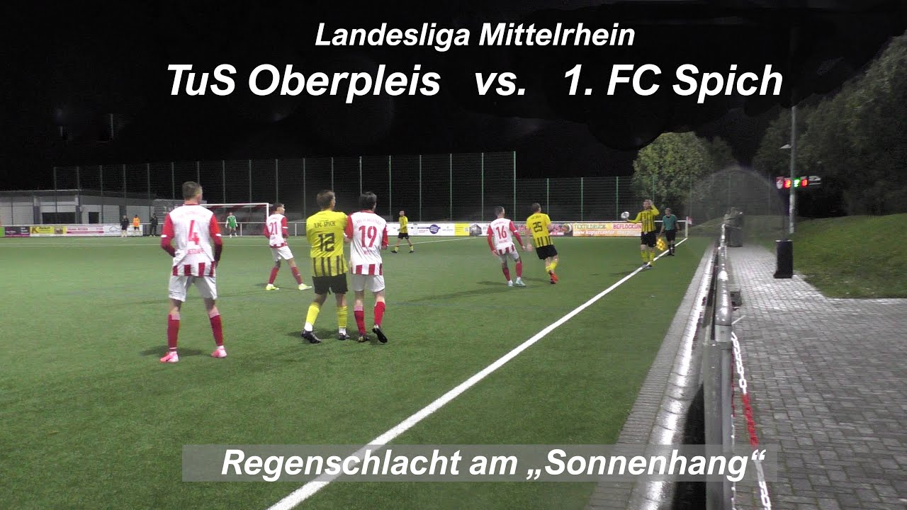 Fussball Landesliga TuS Oberpleis  vs.  1. FC Spich