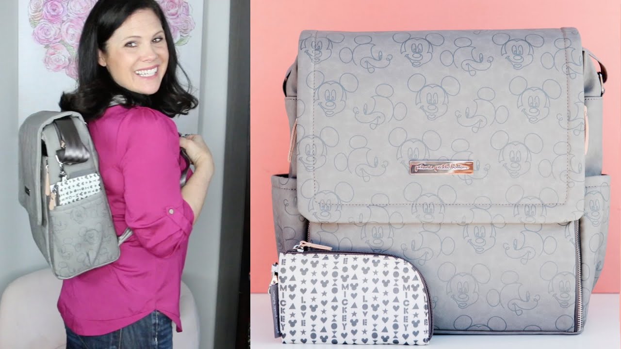 Petunia Pickle Bottom Love Mickey Mouse Boxy Backpack