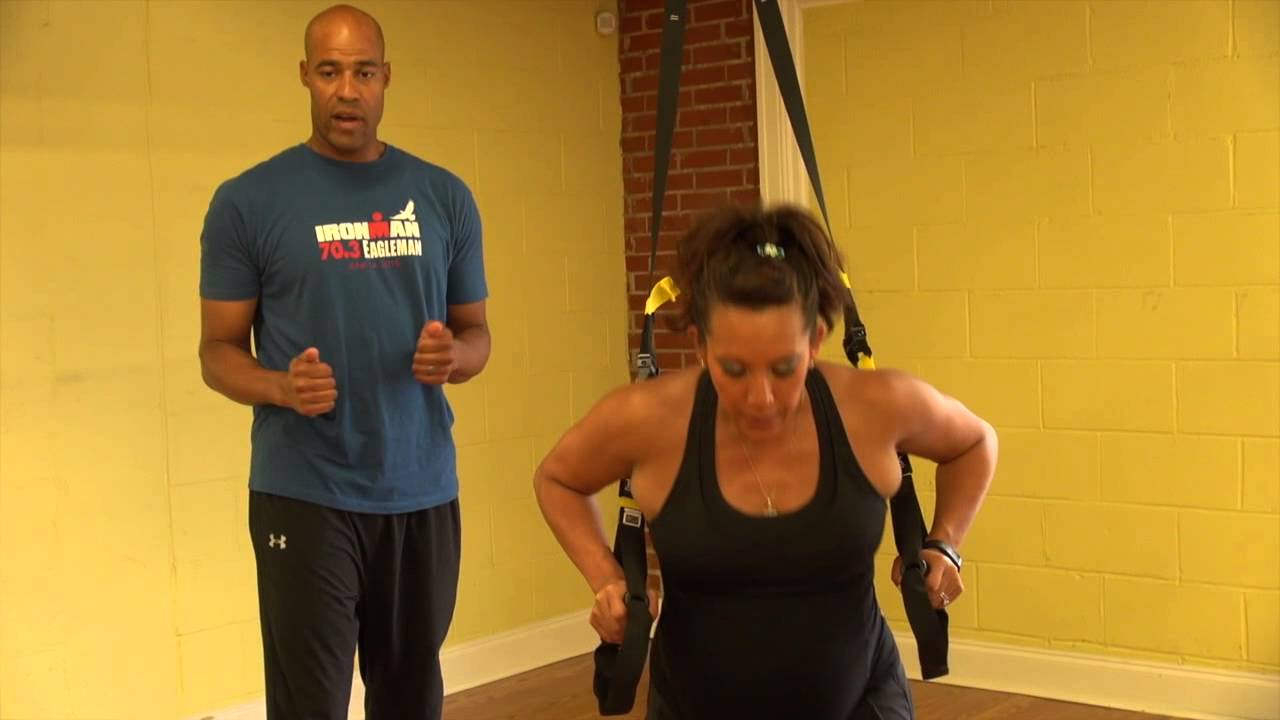 Prenatal Fitness - TRX Chest Press (Inside Grip)