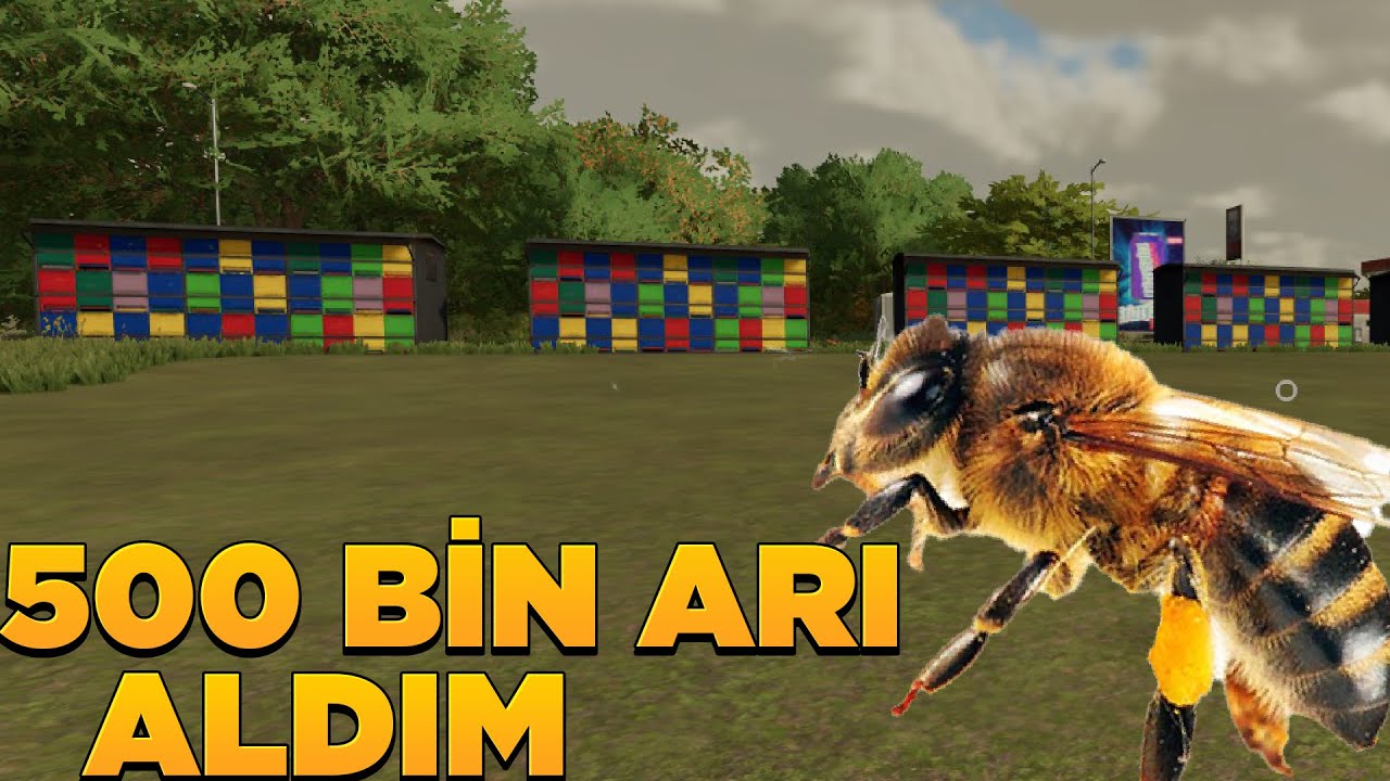 BÜYÜK ARI ÇİFTLİĞİ YAPTIM  FARMİNG SİMULATOR 2022 | FS22 | vadinin sahibi
