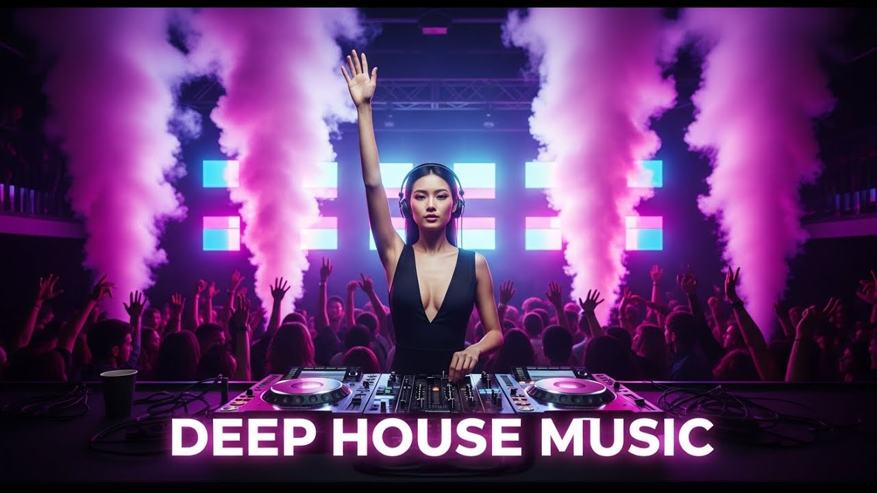 Deep House Party Nights ⚡ Deep Bass House Beats for Club Nights and Dance Energy