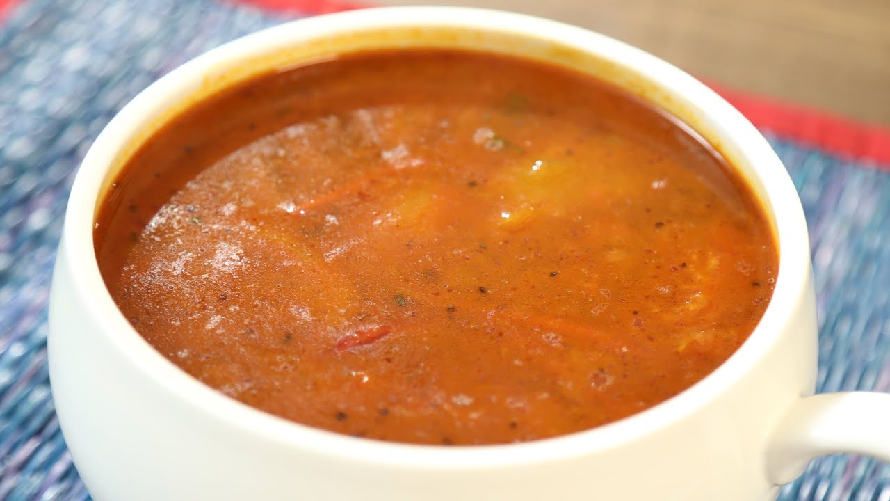 Rasam Recipe  - South Indian Soup | How To Make Homemade Rasam  | Masala Trails