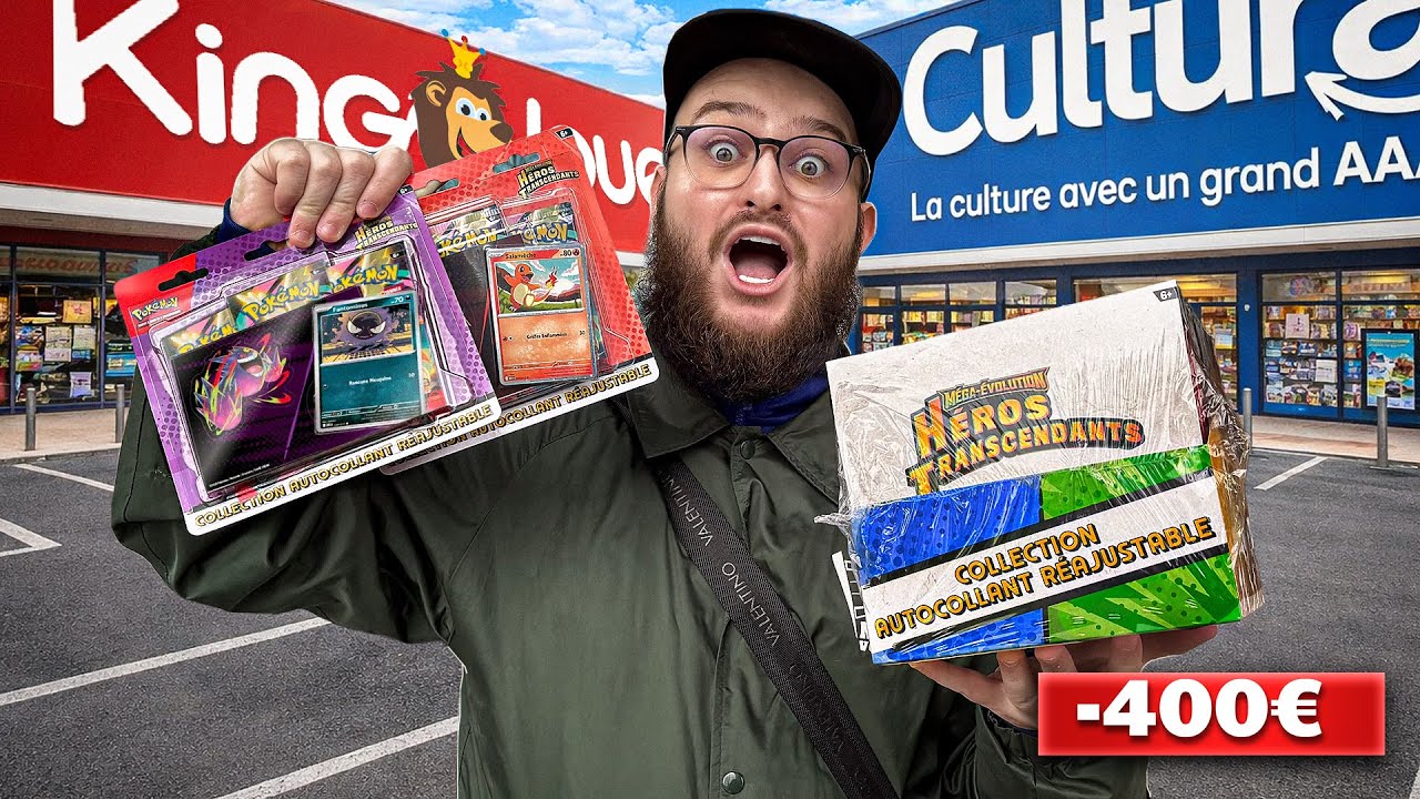 10 MAGASINS pour SAVOIR si HÉROS TRANSCENDANTS DROP VRAIMENT ? (-400€)