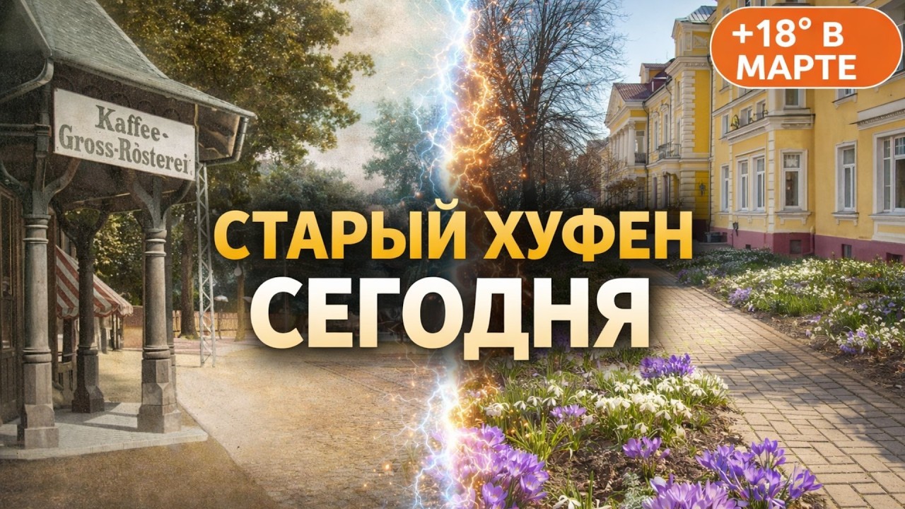 Калининград +18° в марте. Прогулка по историческому району Хуфен