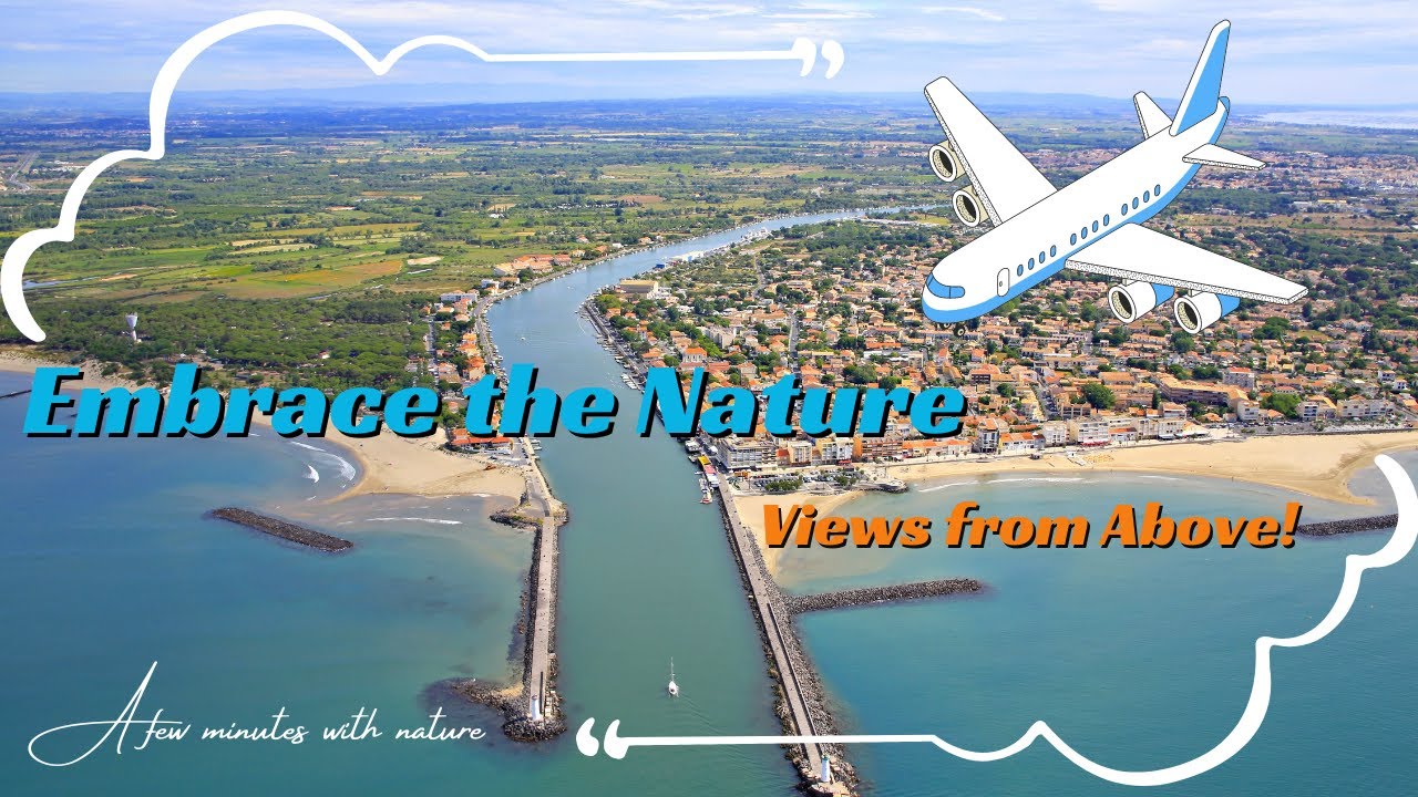 Breathtaking Nature Views from Above | Flight landing | Spectacular Landing