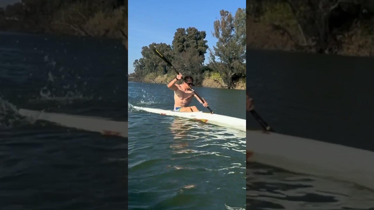 Training vs performance 🔥📹: @adriesta22 #Olympics #SportEdit #SportsTok #Canoe