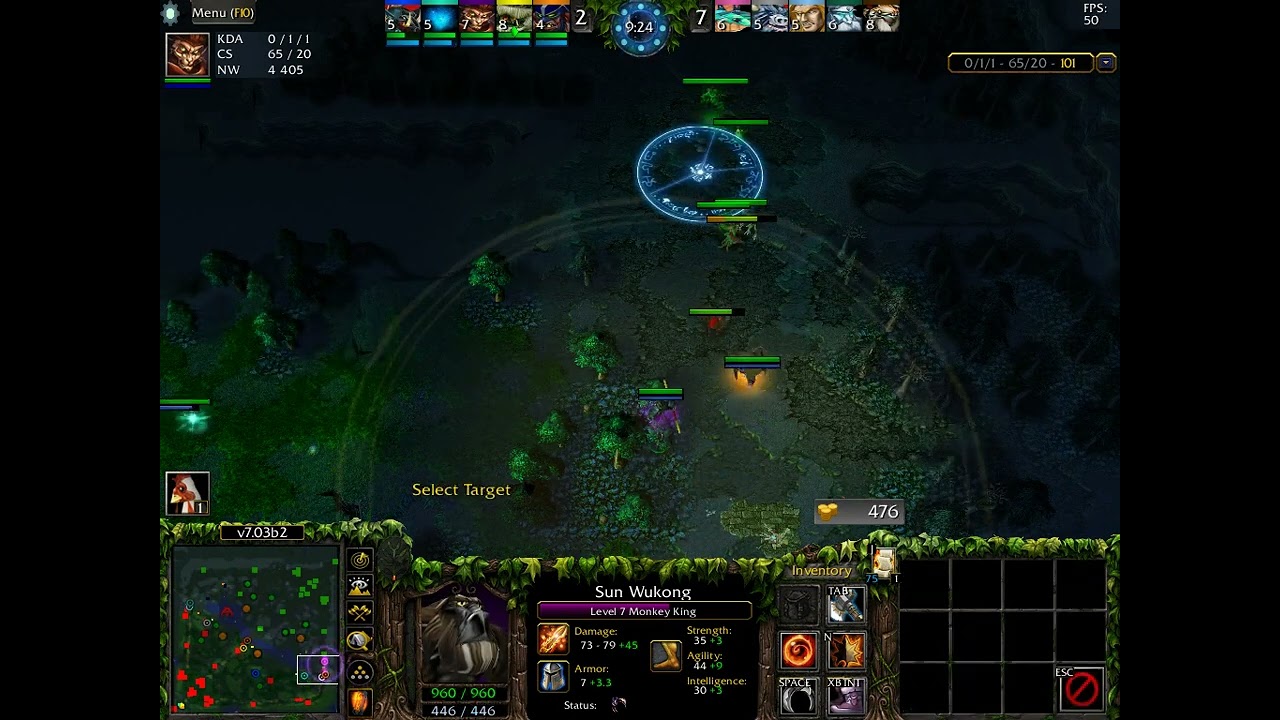 DotA 1 Atinad Iran Room Monkey King Gameplay