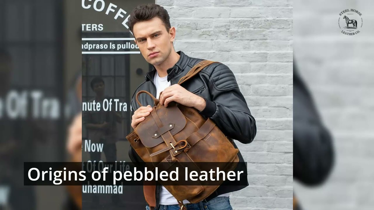What Is Pebbled Leather
