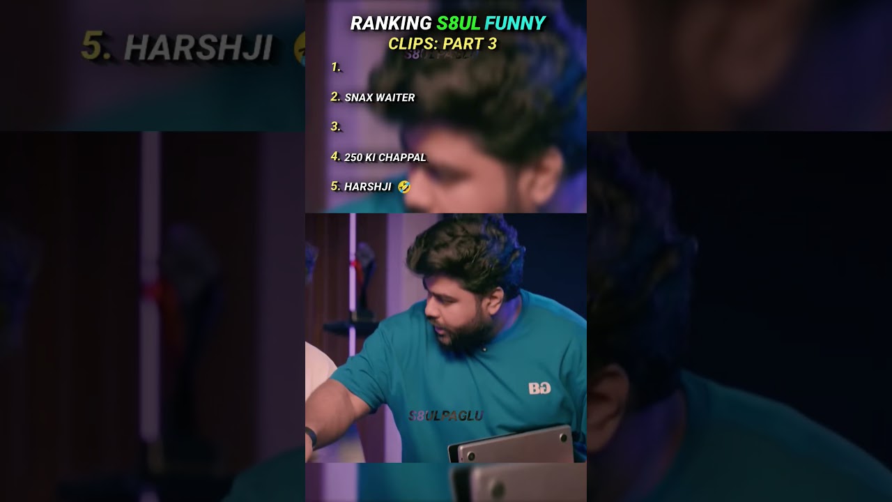 RANKING S8UL FUNNY CLIPS:- PART 3#shorts #s8ul #snaxgaming #jokerkihaveli #funny #memes