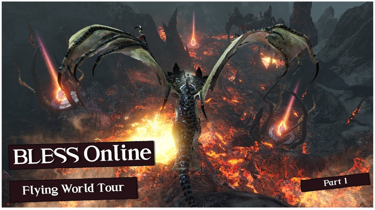 Bless Online - Flying World Tour Part 1