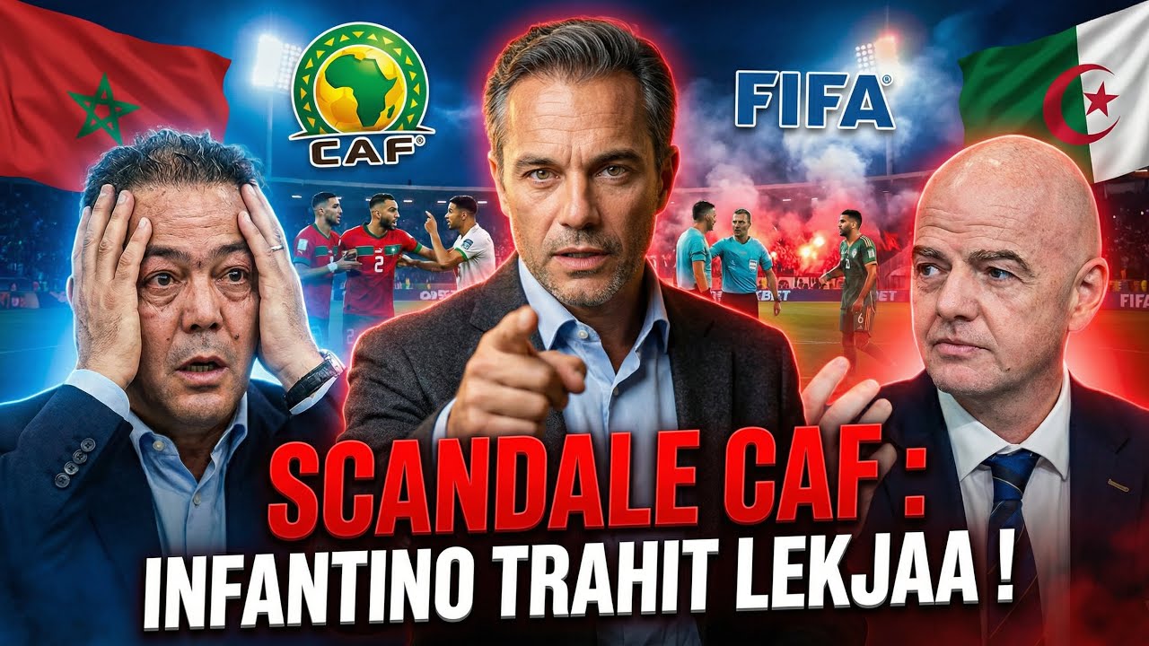 🤯 Infantino trahit Lekjaa : 😱 Le scandale qui secoue la CAF