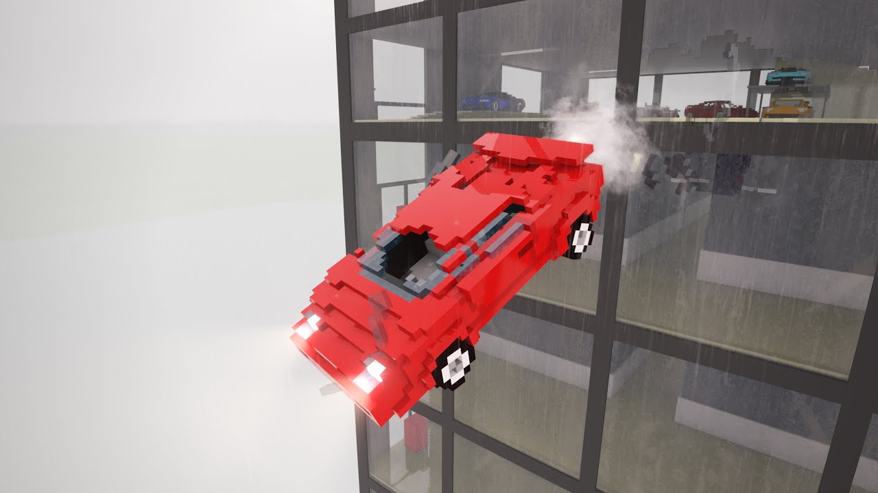 Cars Falls Out Of The Building #3 | Teardown