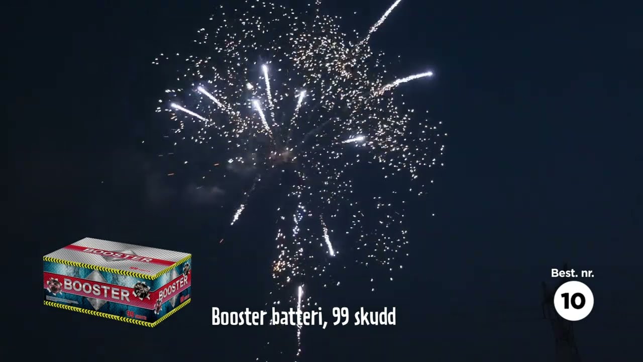 Booster batteri, 99 skudd | jem & fix