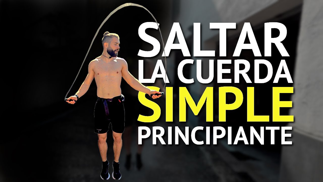 Rutina de SALTAR La CUERDA Para PRINCIPIANTES 🔥 | CARDIO PARA TONIFICAR Y QUEMAR GRASA