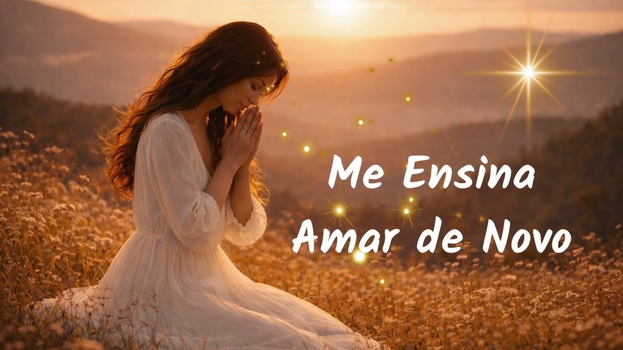 Me Ensina a Amar de Novo 🙏 | Oração Cantada para Cura Interior e Paz