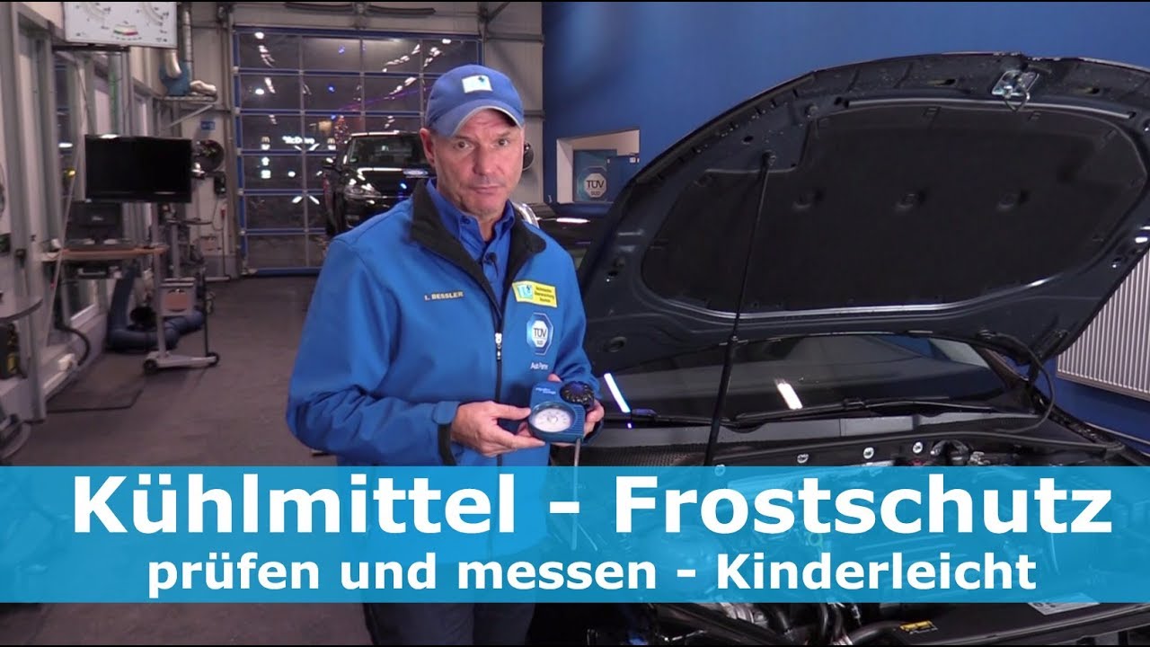 K&uuml;hlmittel - Frostschutz pr&uuml;fen und messen - Kinderleicht