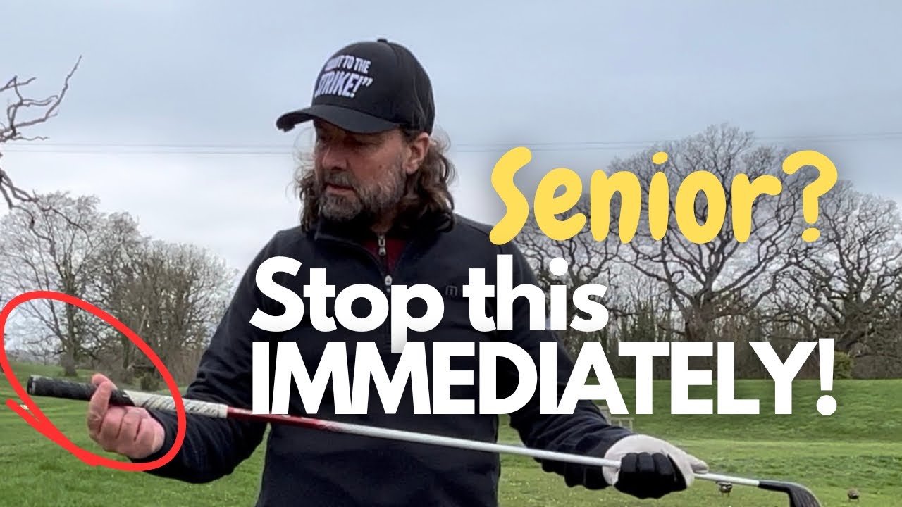 Grip down to suit YOUR SWING LENGTH! - Senior golfers 100% results! #golf #golfswing #seniorgolf 