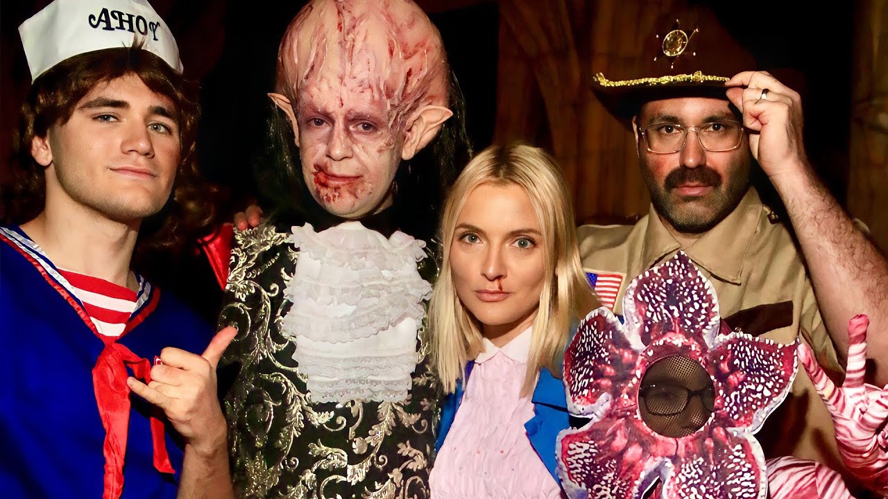 MAQUILLAGES HALLOWEEN ET DÉGUISEMENTS EN FAMILLE #2 !