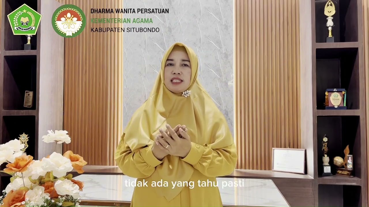 ✨🌙 Tarhim Ramadhan Hari ke-20 DWP Kemenag Situbondo bersama ibu Musriyatin, S.Ag.