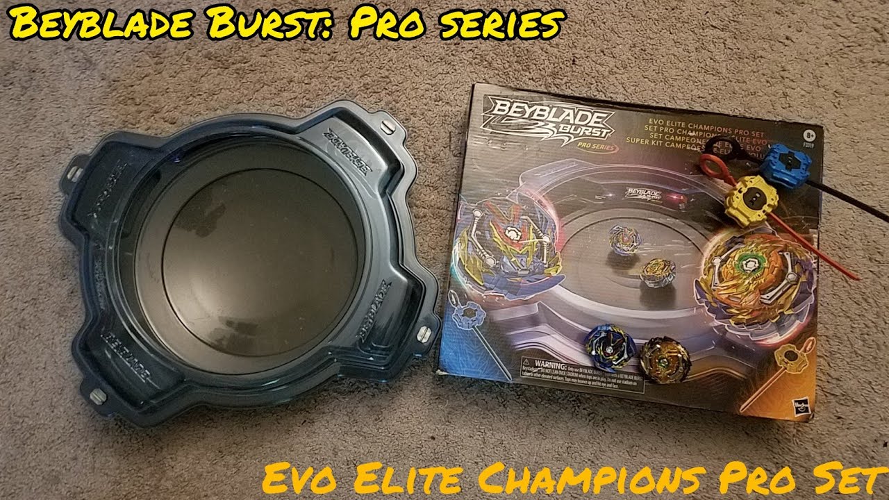 Beyblade Burst Pro Series unboxing: Evo Elite Champions Set
