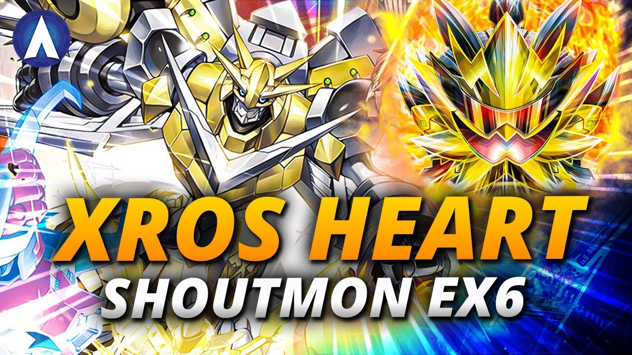 I did the COMBO to BEAT the KING!!! Shoutmon EX6 Xros Heart Deck & Gameplay | Digimon Card Game BT20