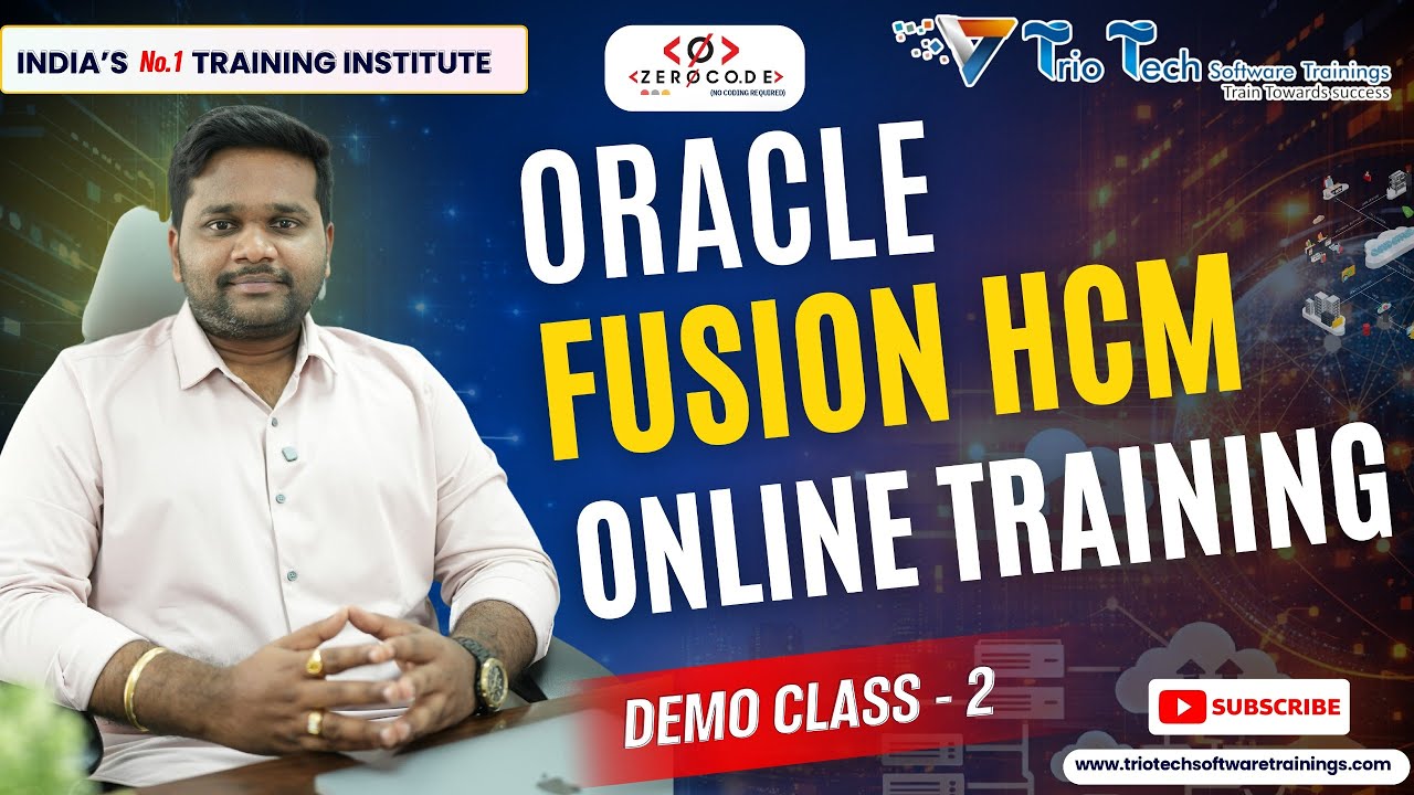 Oracle Fusion HCM Online Training | Real-Time Projects Demo 2 | HCM Consultant Career
